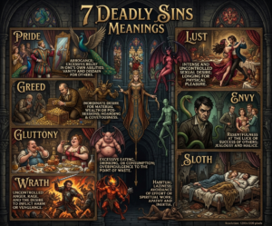 7 deadly sins meanings
