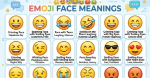 emoji face meanings