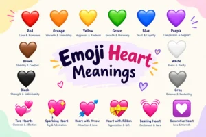 emoji heart meanings