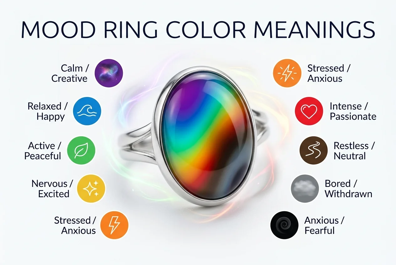 mood ring color meanings