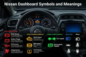 nissan dashboard symbols and meanings